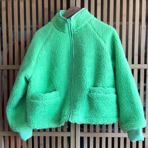 ASOS Boxy Sherpa Fleece
